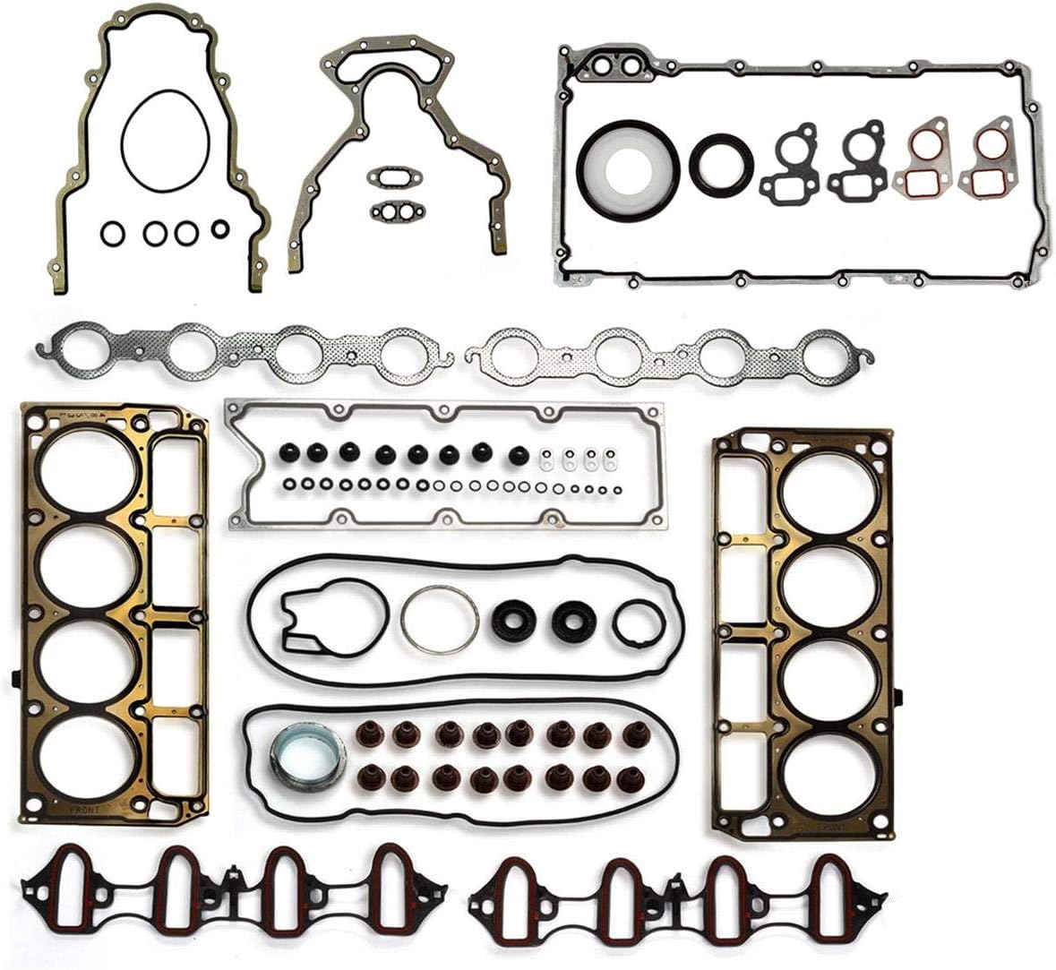 MLS Full Cylinder Engine Gasket Set HS26191PT-1 CS9284 89017458, 12589226, HS54340, 12612350,12622325